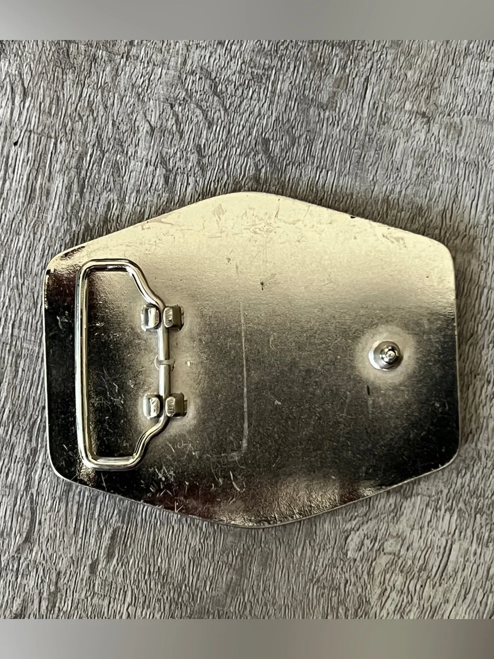 DC Shoes Logo Enamel Belt Buckle Black Glossy Metal Y2K Skate Streetwear